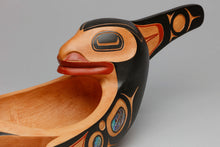 Bowl depicting Baby Killer Whale by David A. Boxley, Alaskan Tsimshian