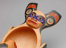 Bowl depicting Baby Killer Whale by David A. Boxley, Alaskan Tsimshian