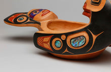 Bowl depicting Baby Killer Whale by David A. Boxley, Alaskan Tsimshian