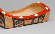 Feast Dish depicting Eagle's Tail by David A. Boxley, Alaskan Tsimshian