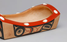 Feast Dish depicting Eagle's Tail by David A. Boxley, Alaskan Tsimshian