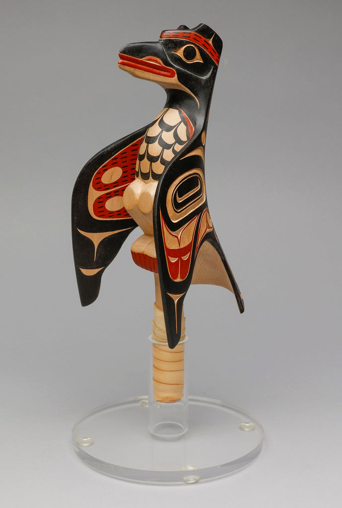 Rattle depicting Raven by David A. Boxley, Alaskan Tsimshian – Quintana ...