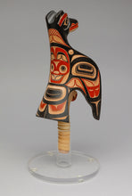 Rattle depicting Raven by David A. Boxley, Alaskan Tsimshian