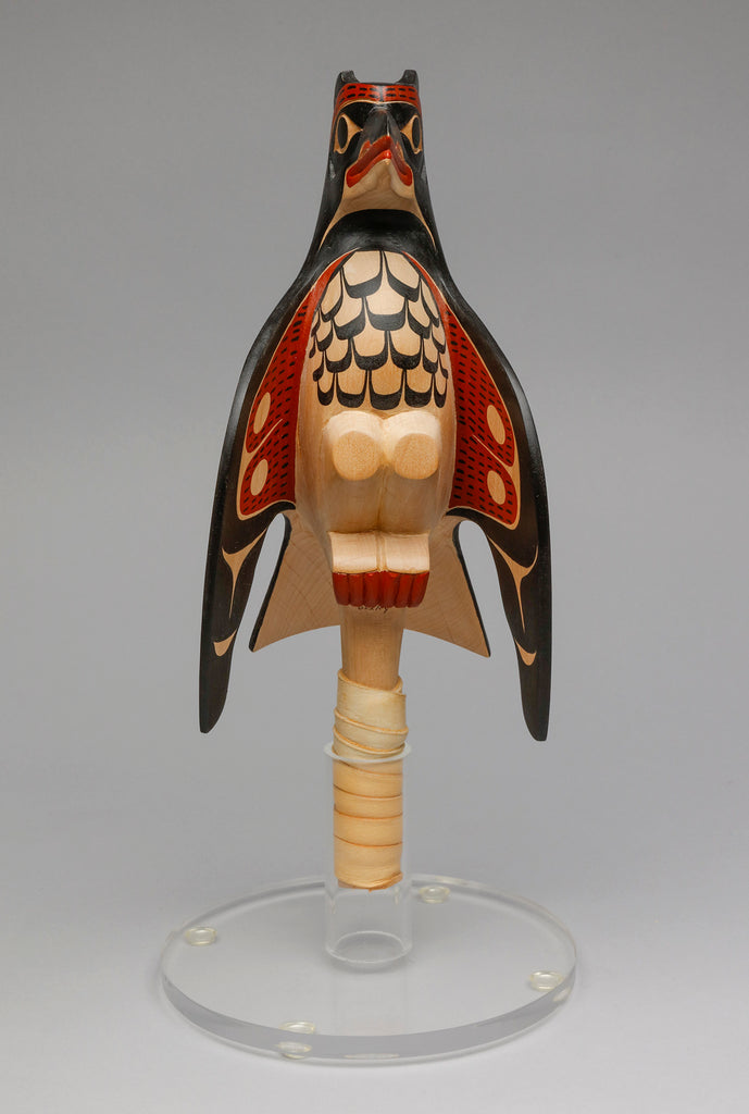 Rattle depicting Raven by David A. Boxley, Alaskan Tsimshian – Quintana ...