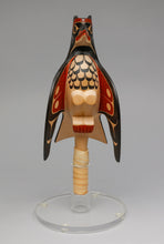 Rattle depicting Raven by David A. Boxley, Alaskan Tsimshian