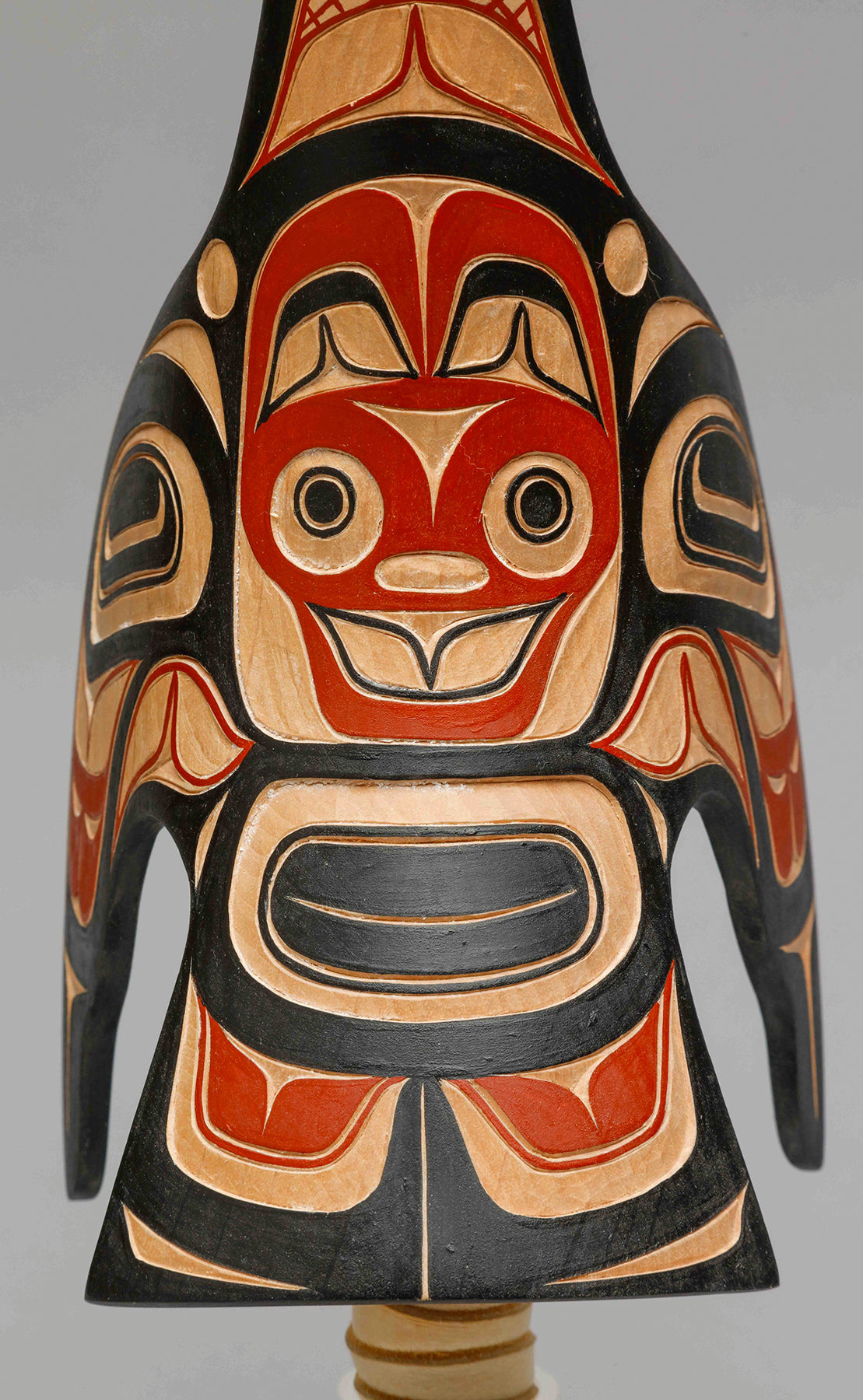 Rattle depicting Raven by David A. Boxley, Alaskan Tsimshian – Quintana ...