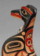Rattle depicting Raven by David A. Boxley, Alaskan Tsimshian