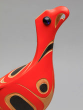 Rattle depicting Red Grouse by Moy Sutherland, Nuu-chah-nulth