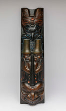 Bronze Totem depicting Killer Whale by Preston Singletary, Tlingit