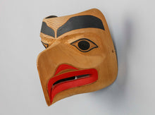 Mask depicting Eagle by Al Zantua, Tsimshian