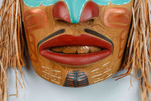 Mask Depicting Copper Maker, 2001, by Chief Peter Smith, Kwakwaka’wakw