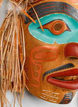 Mask Depicting Copper Maker, 2001, by Chief Peter Smith, Kwakwaka’wakw