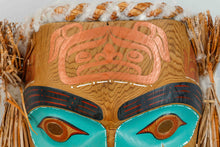 Mask Depicting Copper Maker, 2001, by Chief Peter Smith, Kwakwaka’wakw