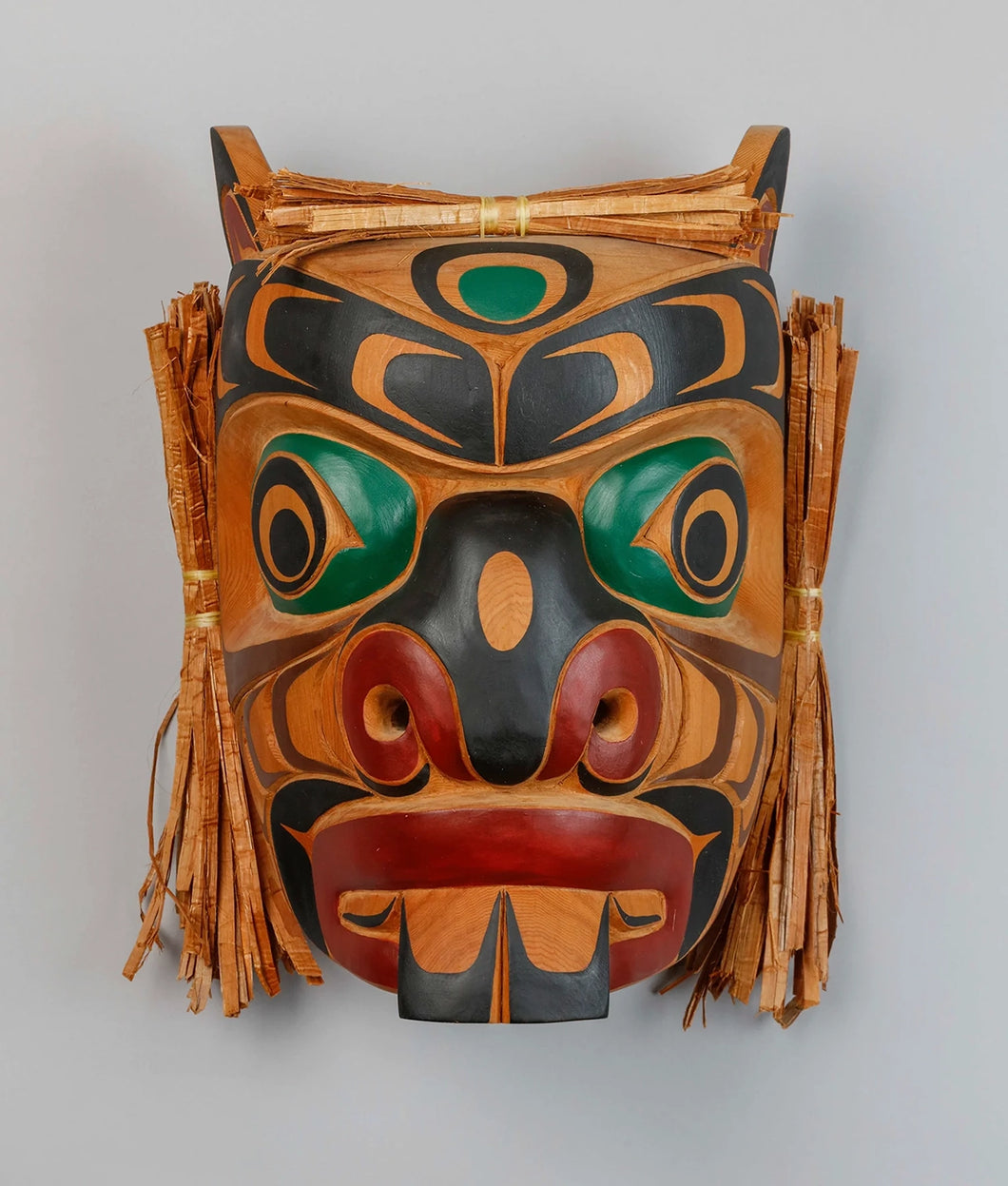 Mask Depicting Beaver by Bill Henderson, Kwakwaka'wakw