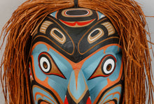 Mask depicting Wren by Tom Patterson, Nuu-Chah-Nulth