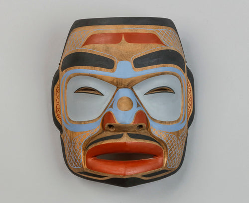 Mourning Mask by Mervyn Child, Kwakwaka'wakw