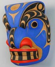 Mask depicting Wife of Komokwa by Tom Patterson, Nuu-Chah-Nulth