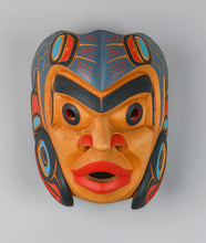 Mask depicting Salmon Boy by Tony Hunt Jr. (1961-2017), Kwakwaka'wakw