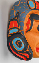 Mask depicting Salmon Boy by Tony Hunt Jr. (1961-2017), Kwakwaka'wakw
