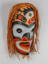 Drum depicting Storyteller by David A. Boxley, Alaskan Tsimshian