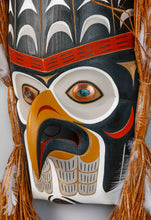Mask Depicting Nuu-Chah-Nulth Eagle, 2022, by Tom Patterson, Nuu-chah-nulth