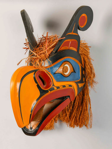 Headdress Depicting Kolus by Greg Henderson, Kwakwaka'wakw