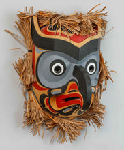 Mask depicting Owl, 2002, by Don Svanik, Kwakwaka’wakw