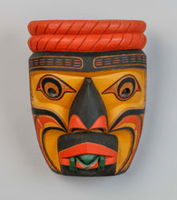 Mask depicting Fire Chief by Stanley C. Hunt, Kwakwaka'wakw