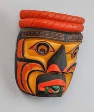 Mask depicting Fire Chief by Stanley C. Hunt, Kwakwaka'wakw