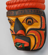 Mask depicting Fire Chief by Stanley C. Hunt, Kwakwaka'wakw