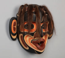 Mask Depicting Kwagul Dzunukwa by Tom D. Hunt, Kwakwaka'wakw