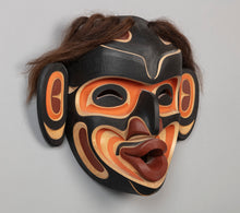 Mask Depicting Kwagul Dzunukwa by Tom D. Hunt, Kwakwaka'wakw