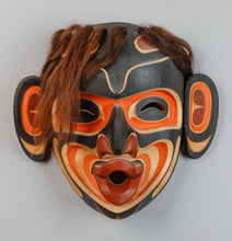 Mask Depicting Kwagul Dzunukwa by Tom D. Hunt, Kwakwaka'wakw