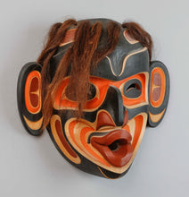 Mask Depicting Kwagul Dzunukwa by Tom D. Hunt, Kwakwaka'wakw