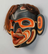 Mask Depicting Kwagul Dzunukwa by Tom D. Hunt, Kwakwaka'wakw