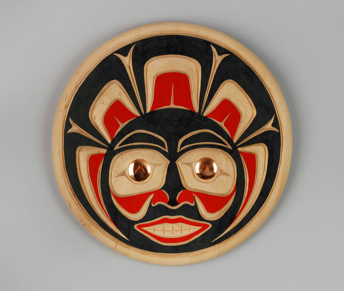 Panel Depicting Sun by Robert Sanderson, Metis Cree