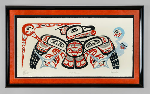 Raven & Sky People by David A. Boxley, Alaskan Tsimshian