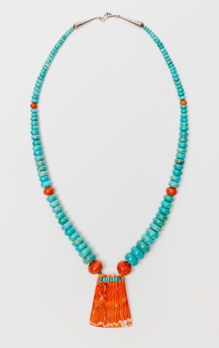 Spondylus Shell Necklace by Priscilla Nieto, Santo Domingo