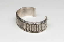 Sterling Silver Row Bracelet, Navajo