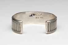 Sterling Silver Row Bracelet, Navajo