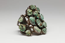 Vintage Sea Foam Turquoise Nugget Bracelet, c. 1970