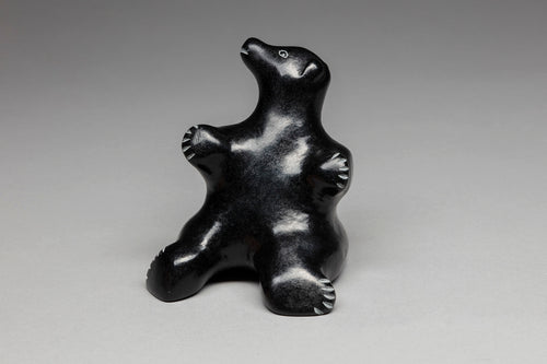 Seated Bear by George Arlook (1949-2023), Inuit
