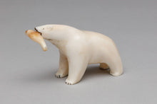 Vintage Polar Bear with Fish, Yup'ik Culture