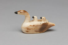 Swan with Babies by Hubert Kokoluk, Inupiaq