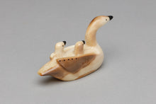 Swan with Babies by Hubert Kokoluk, Inupiaq