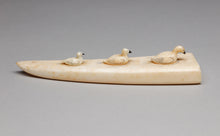 Vintage Swimming Duck Carving by John Kokuluk Sr., Iñupiaq