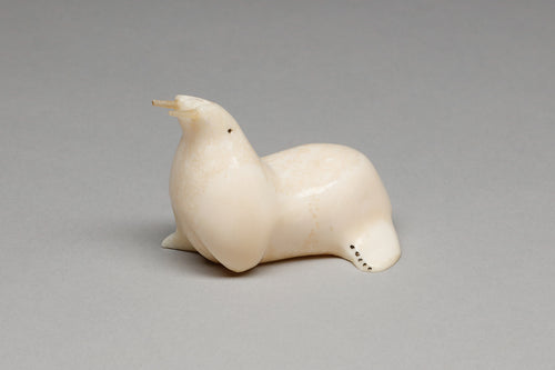 Vintage Walrus Carving, Yup'ik Culture