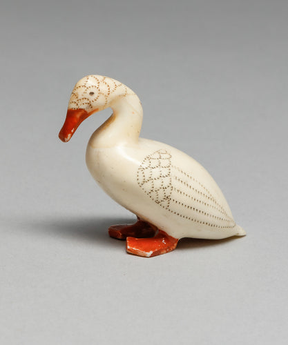 Vintage Duck Carving by John Kokuluk Sr., Iñupiaq