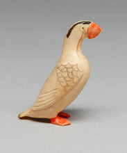 Vintage Puffin Carving by John Kokuluk Sr., Iñupiaq