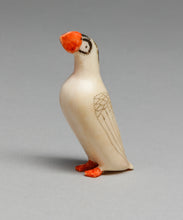Vintage Puffin Carving by John Kokuluk Sr., Iñupiaq